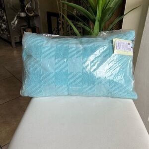 BURBERRY Check Cotton Jacquard Cushion Pillow 50 x 30cm